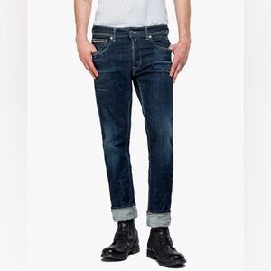 Lucky Brand Blue 410 Athletic Slim Jeans 30W